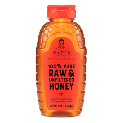 Nature Nate's 100% Pure, Raw & Unfiltered Honey
