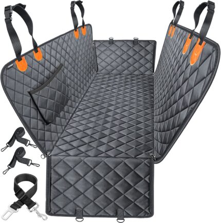 URPOWER Dog Seat Cover Car Seat Cover for Pets 100% Waterproof Pet Seat